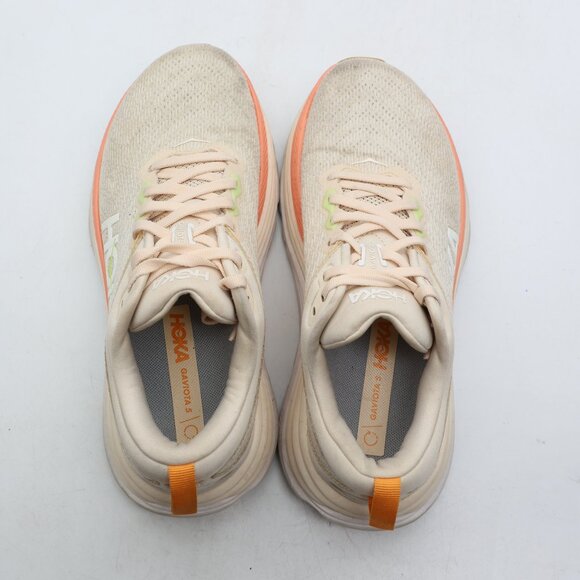 Hoka One One Gaviota 5 Women's Size 7.5 Beige Peach Running Shoes 1134235 VLG - Picture 7 of 11